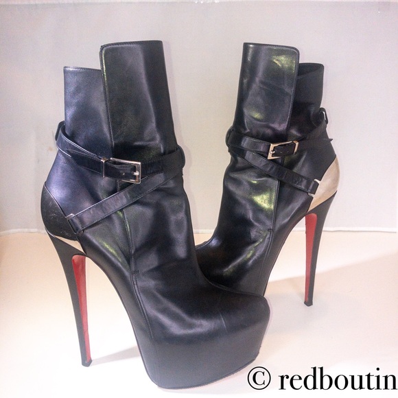 Christian Louboutin Shoes - 🔴SOLD🔴Louboutin Black Equestria 160  Boots
